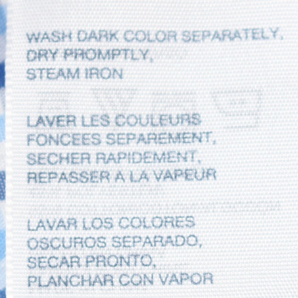 Tommy Hilfiger, blue gingham button down long sleeve shirt Y20 - Picture 3 of 6